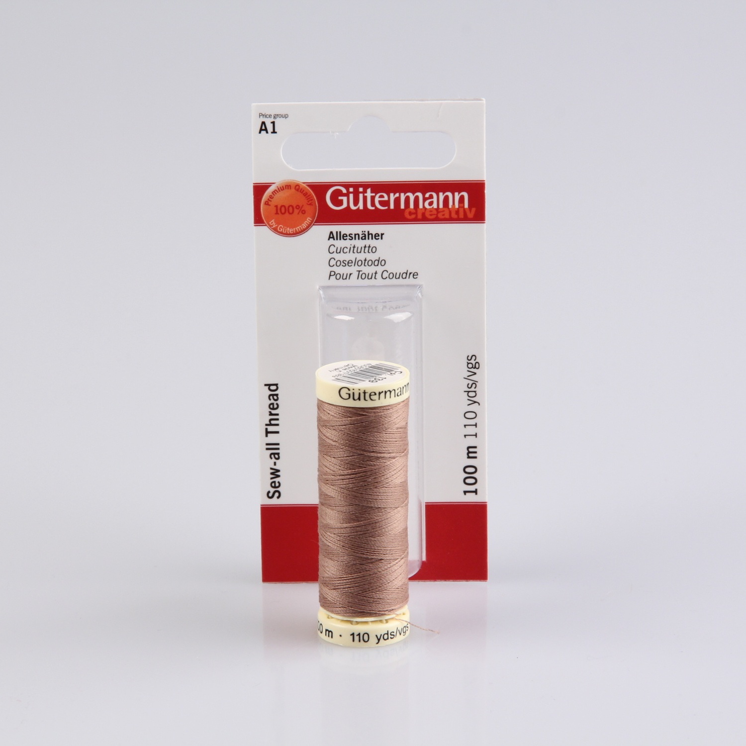 Gütermann Allesnäher 100m, Farbe 139 dunkelbeige - SB