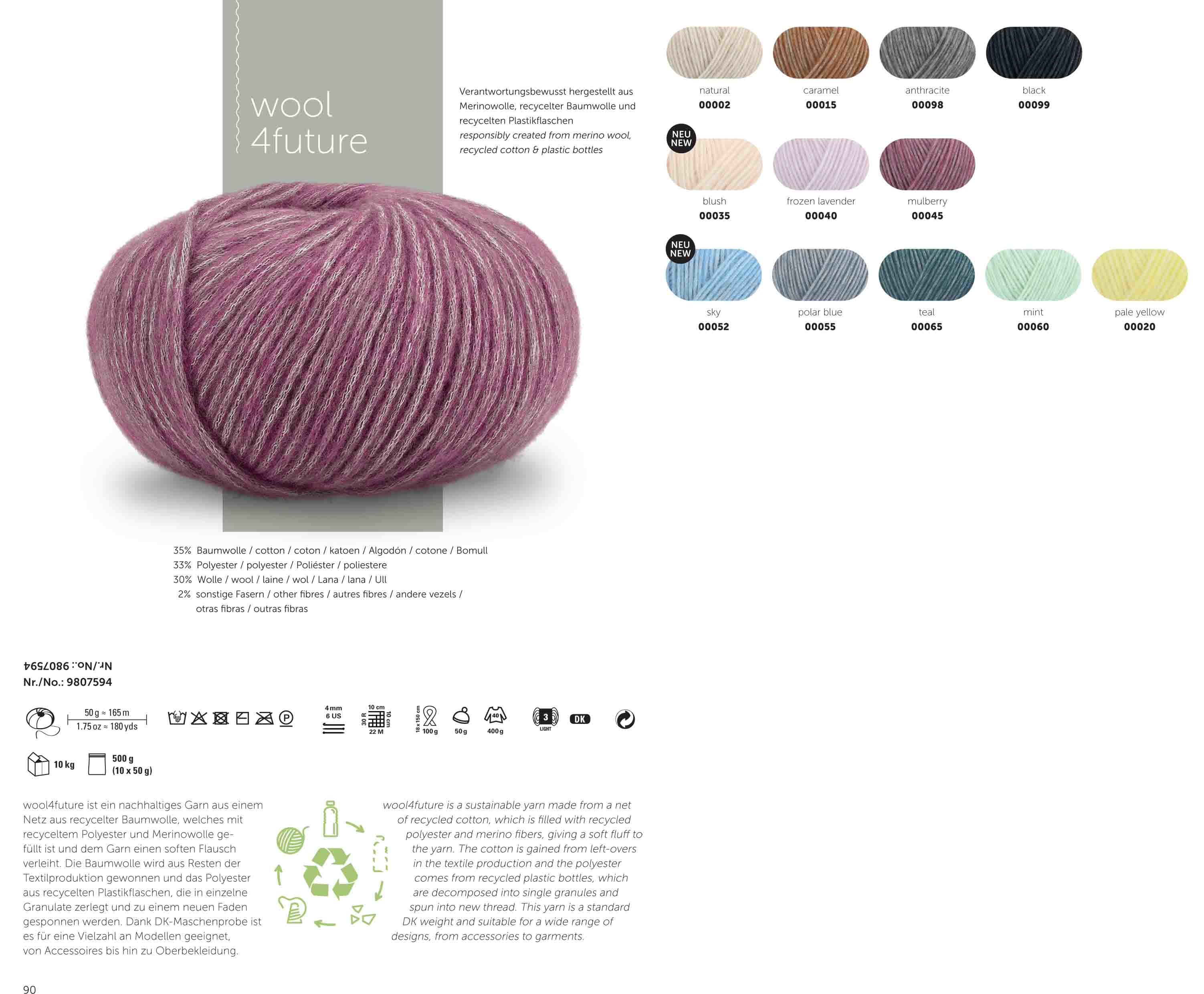 Schachenmayr Wool 4future 50g