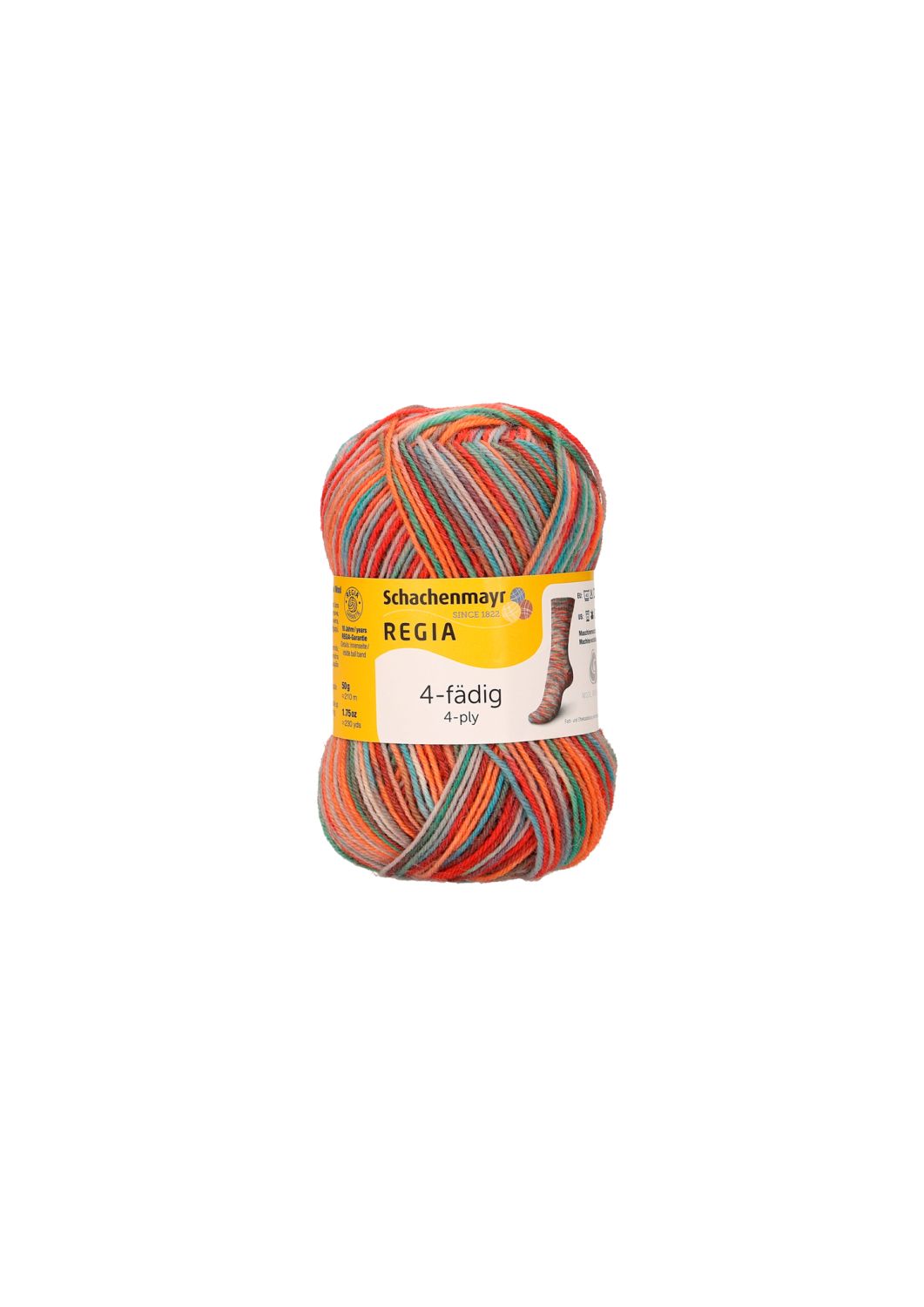 SMC Regia 4-fädig Color 50g
