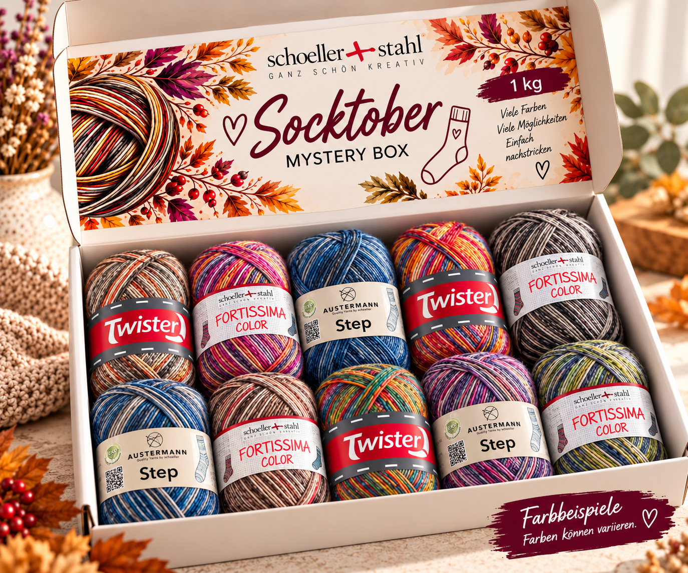Socktober Sockenwolle 1 KG