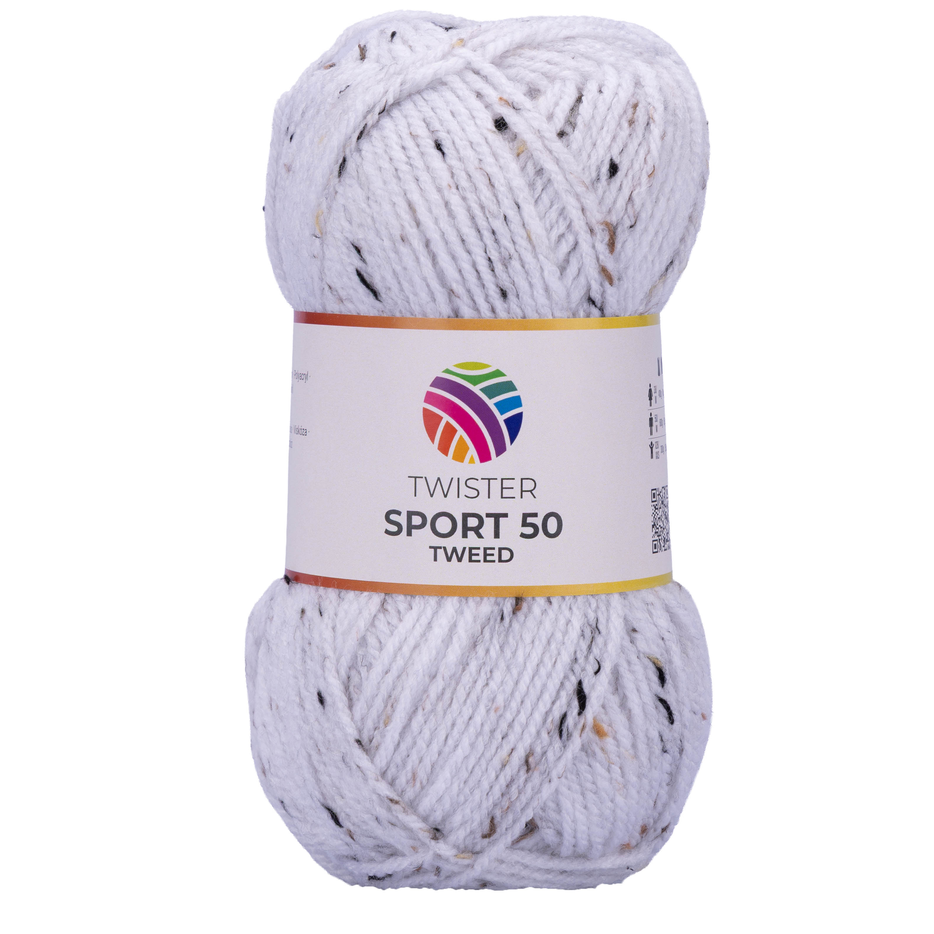 0007 WHITE TWEED