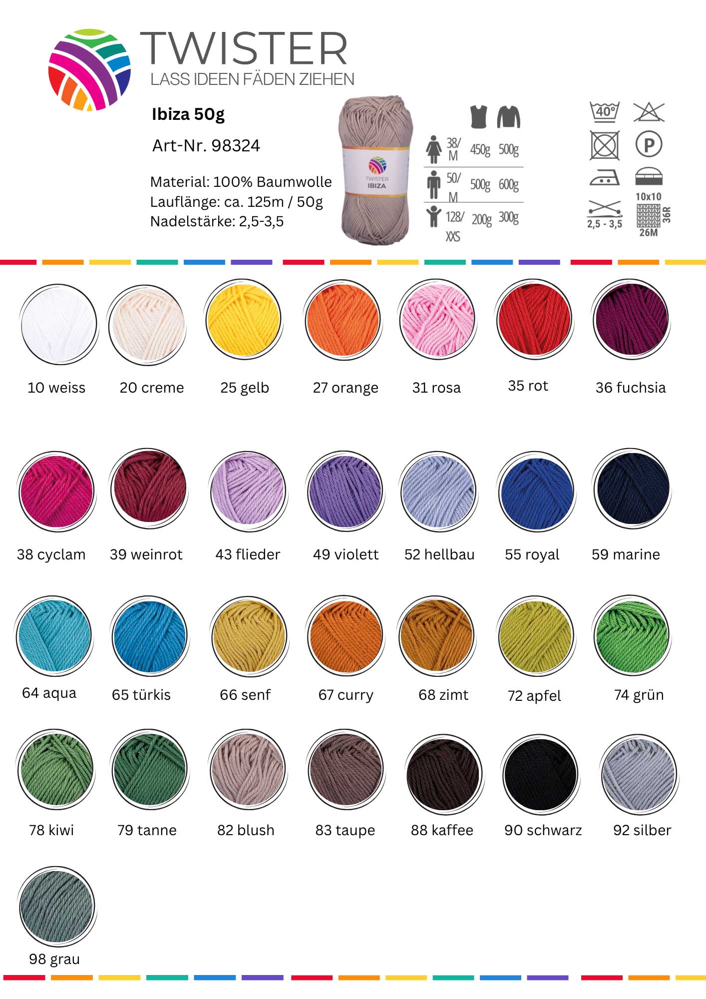 Twister Ibiza 50g