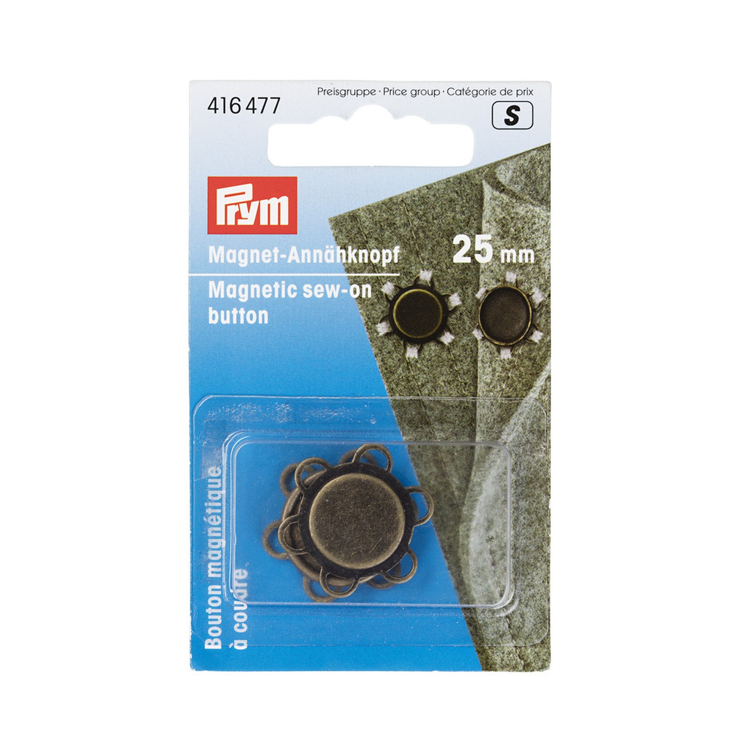 Prym Magnet-Annähknöpfe 25mm