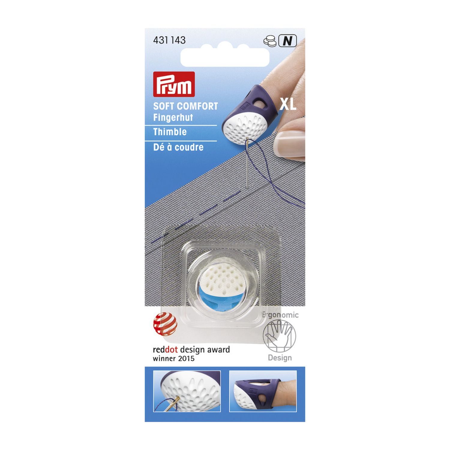 Prym Fingerhut ergonomics XL