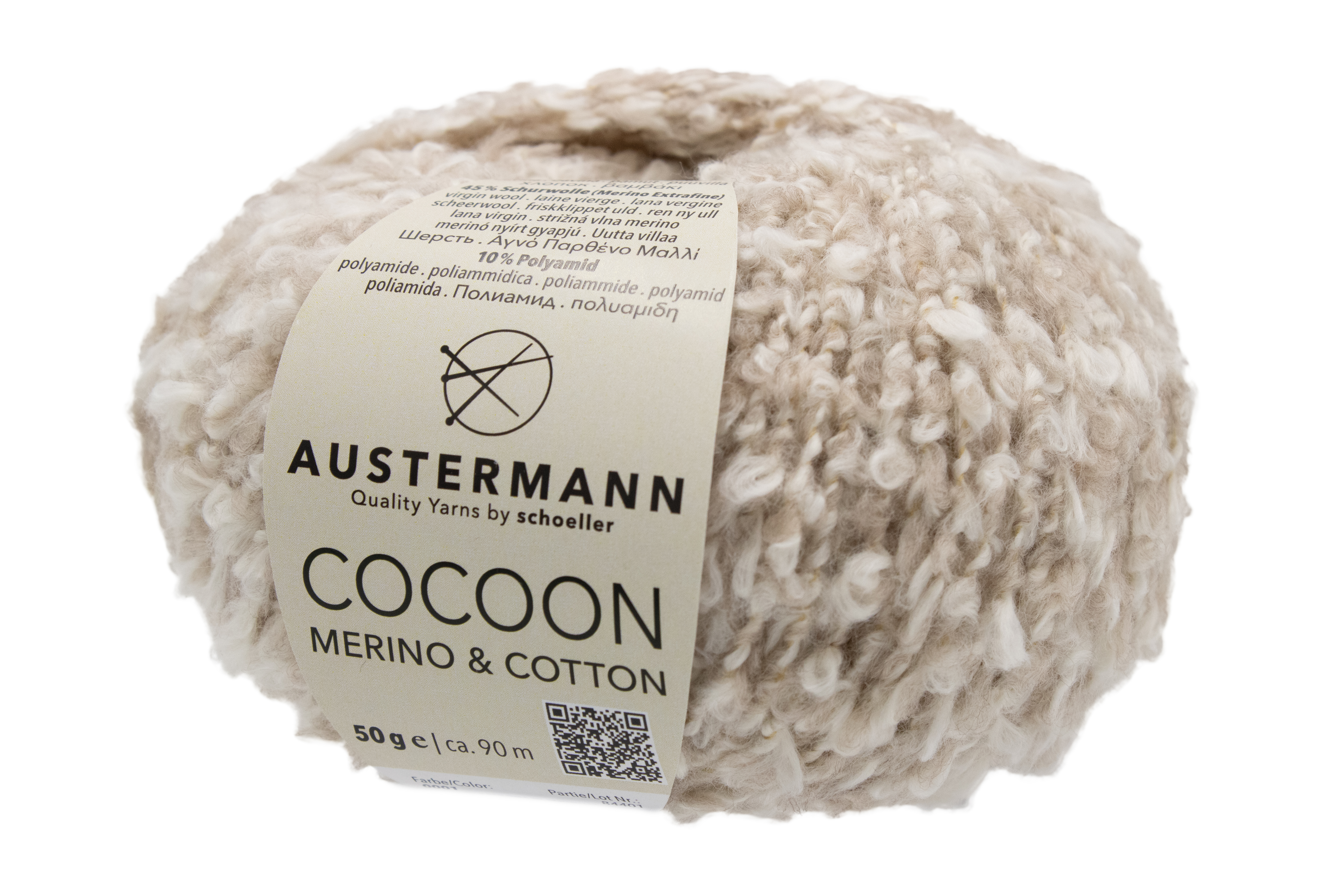 Austermann Cocoon Merino & Cotton 50g