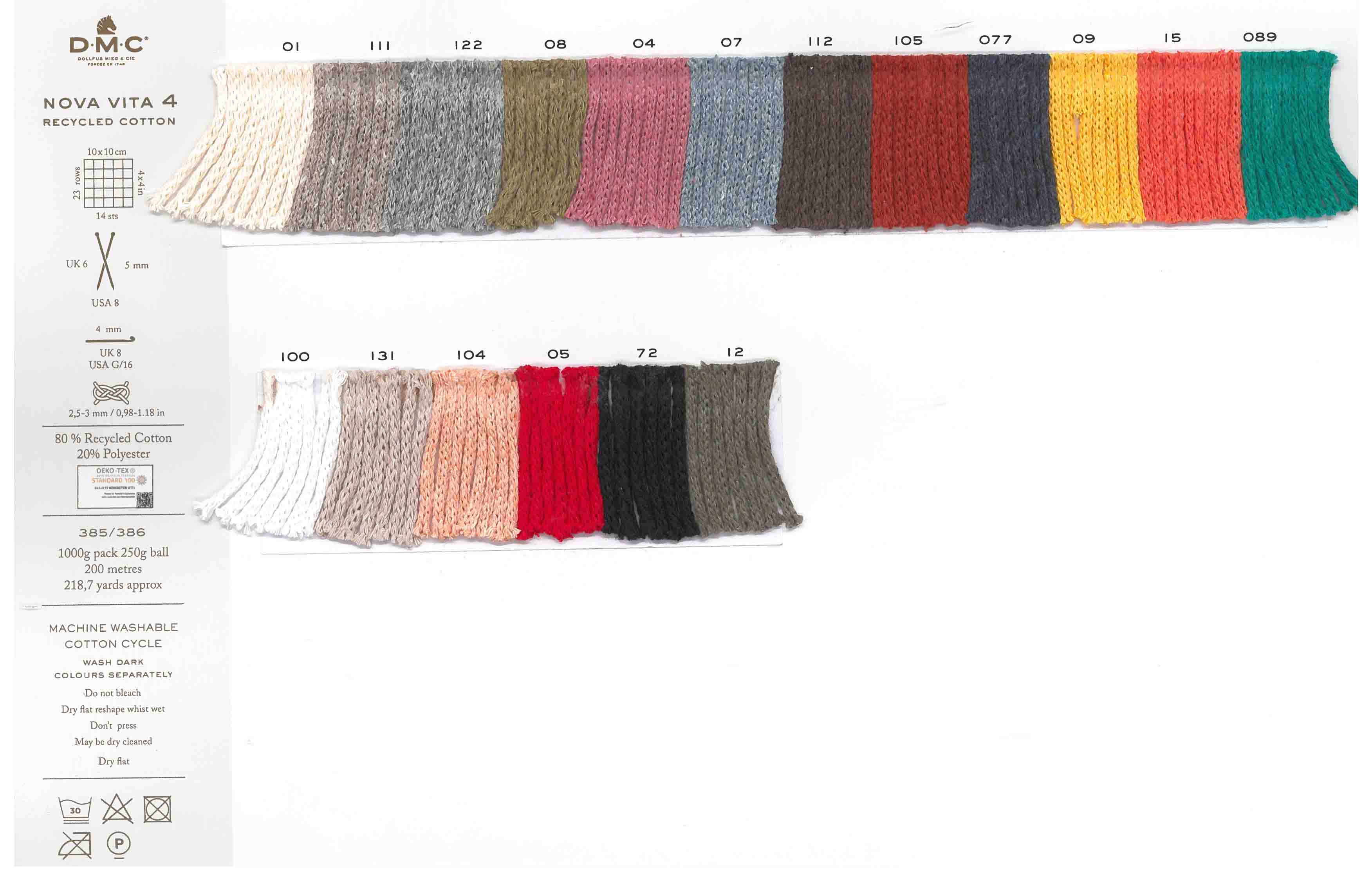 DMC Nova Vita 4 UNI 250g