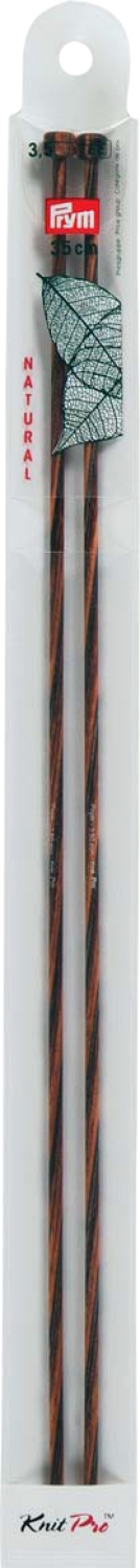 Jackenstricknadeln NATURAL farbig 35 cm 3,25 mm