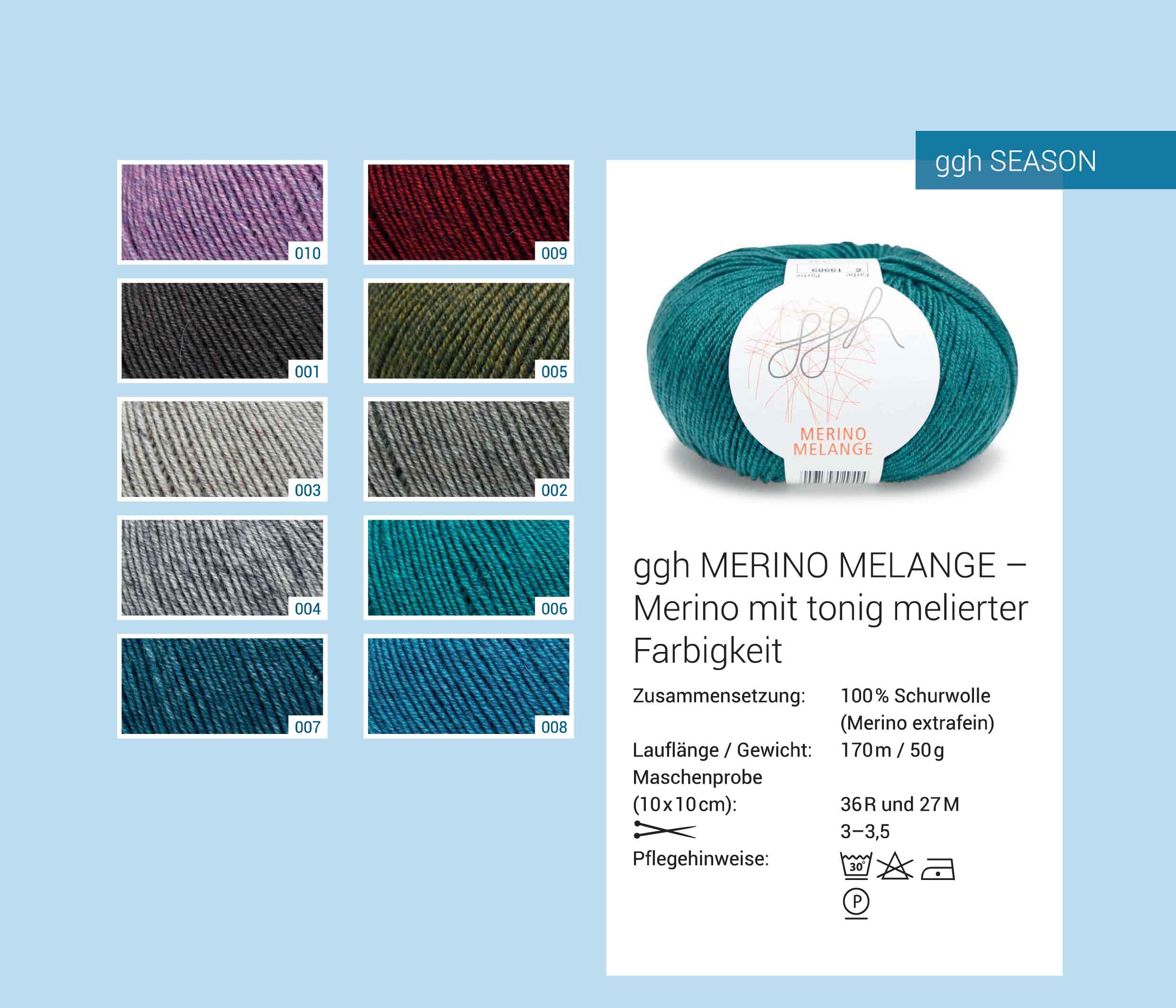 ggh Merino Melange 50g