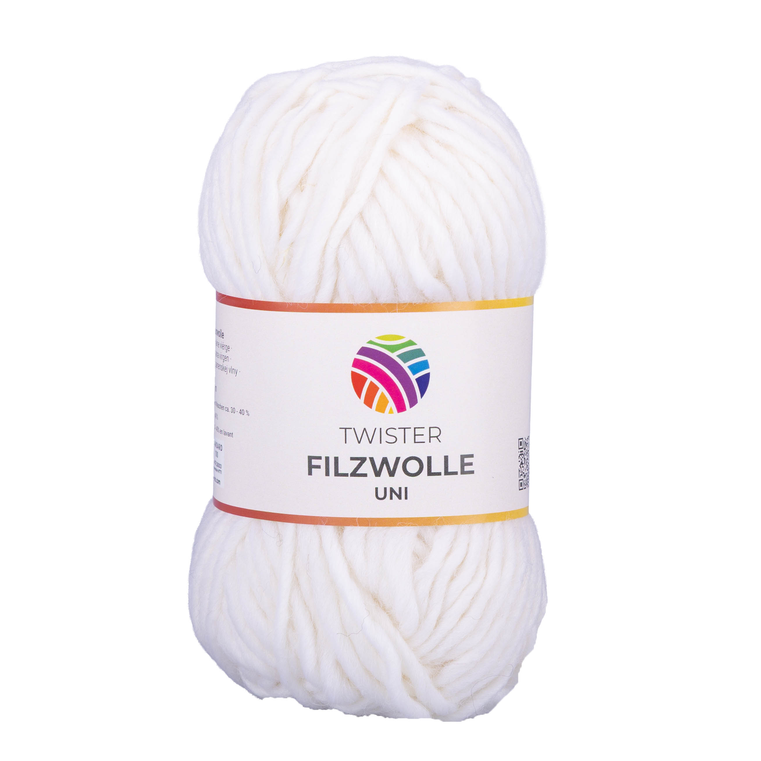 Twister Filzwolle Uni 50g