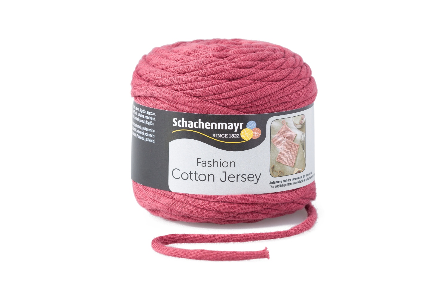 Duizeligheid serveerster Persoonlijk SMC Cotton Jersey 100g, Wolle, Wollgarn, Schlauchgarn, Homedeko Wolle