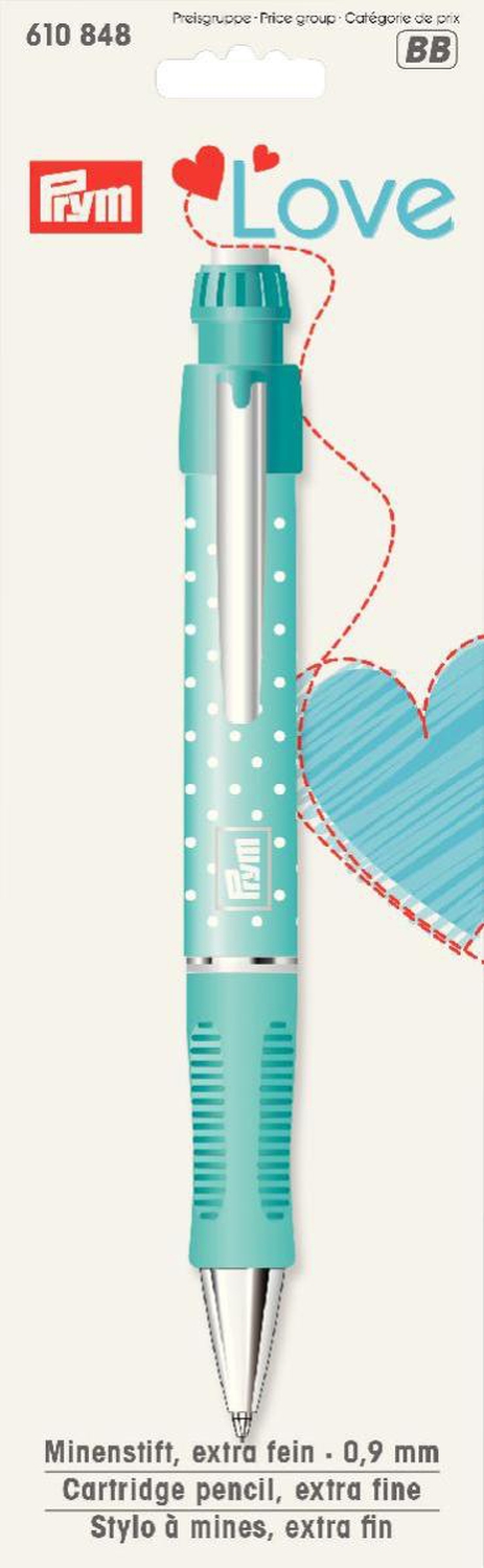 Prym Love Minenstift mit 2 Minen, weiß