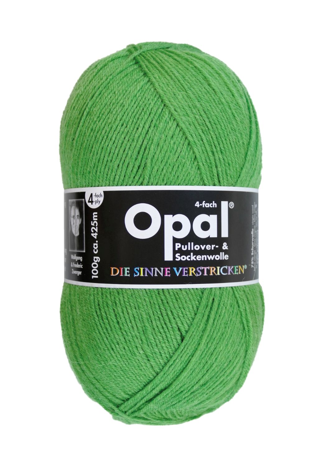 100 g Opal uni 4 fach Sockenwolle Strumpfwolle stricken Farbauswahl 
