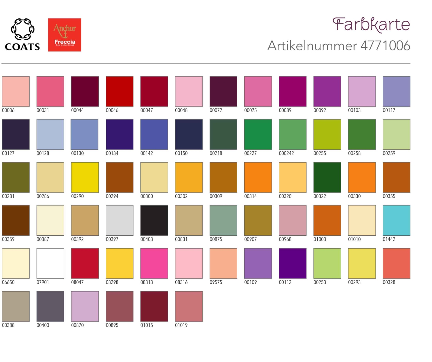 mez Freccia 6 Häkelgarn 50g