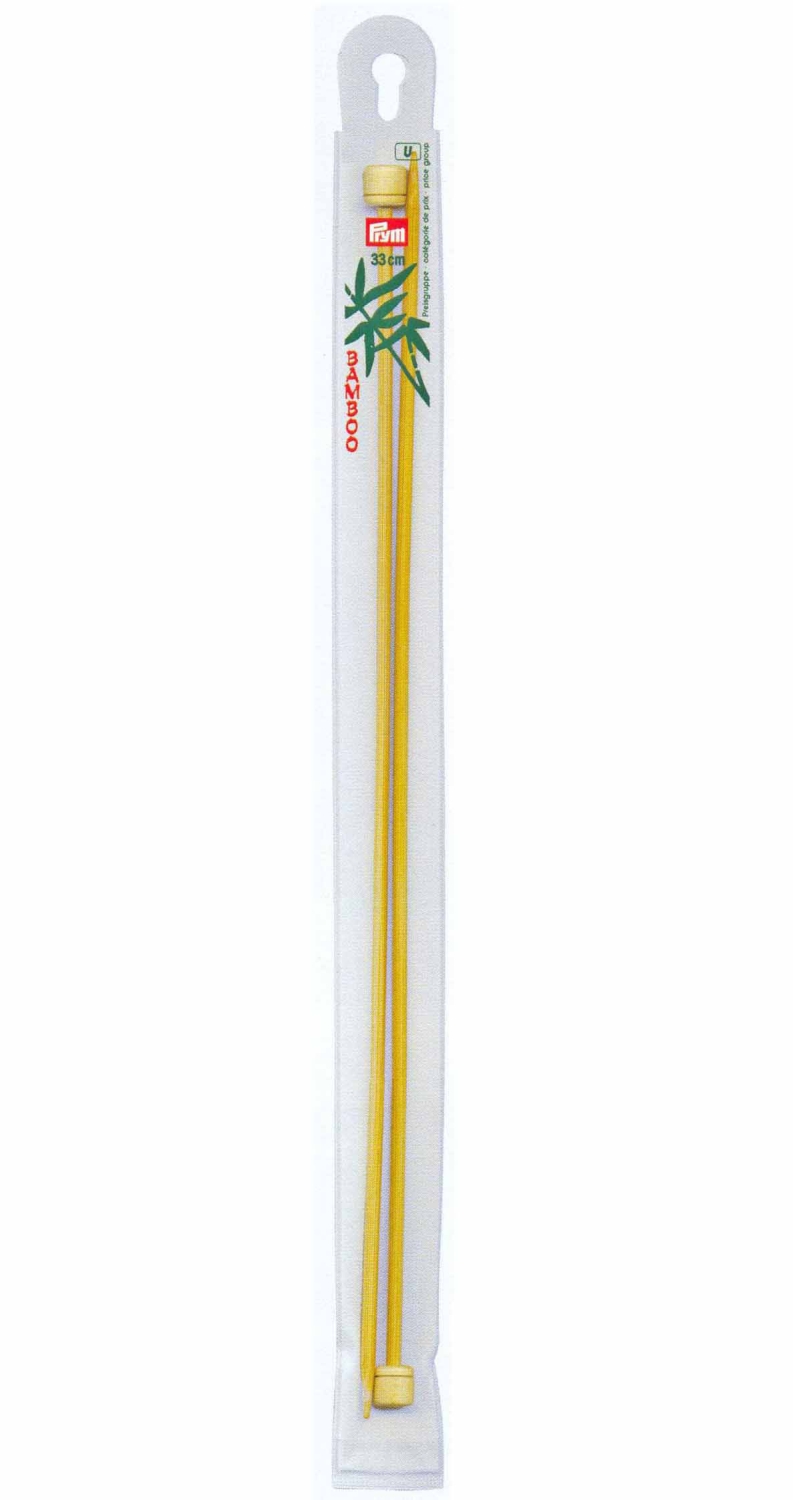 Jackenstricknadeln BAMBUS 33 cm 2,75 mm