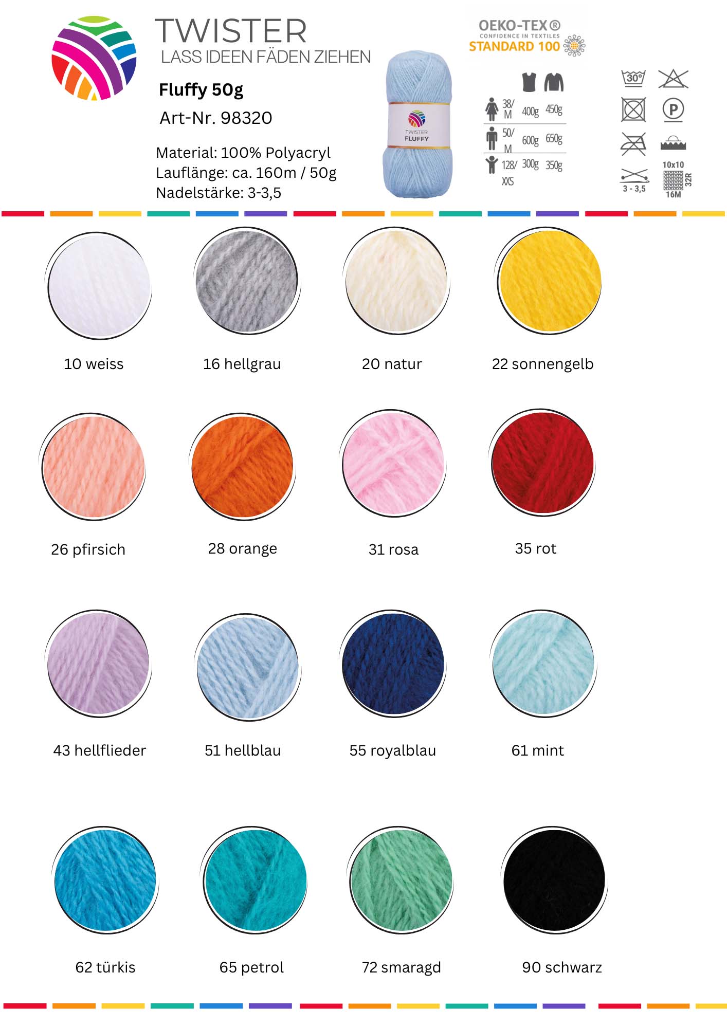 Twister Fluffy 50g
