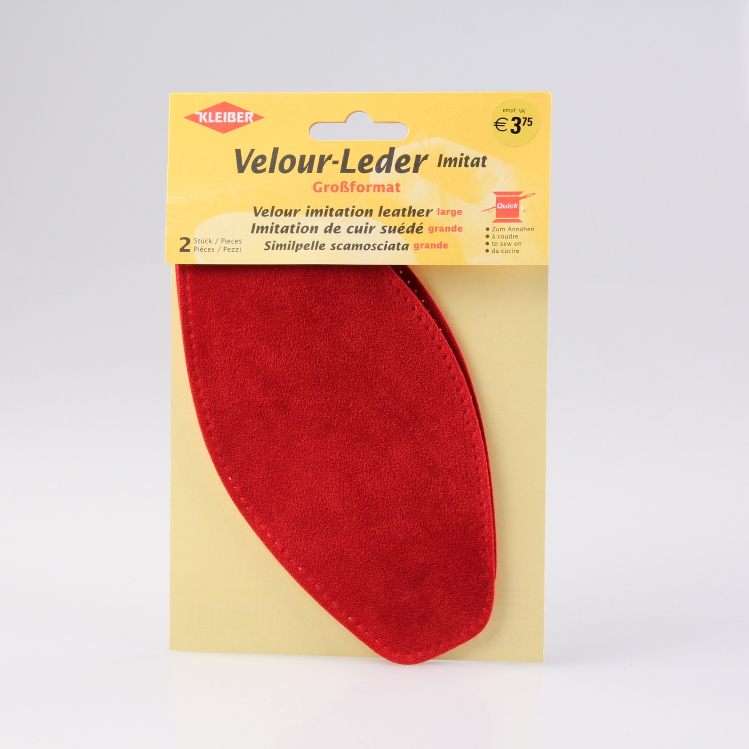 KLEIBER Velour-Leder-Imitat