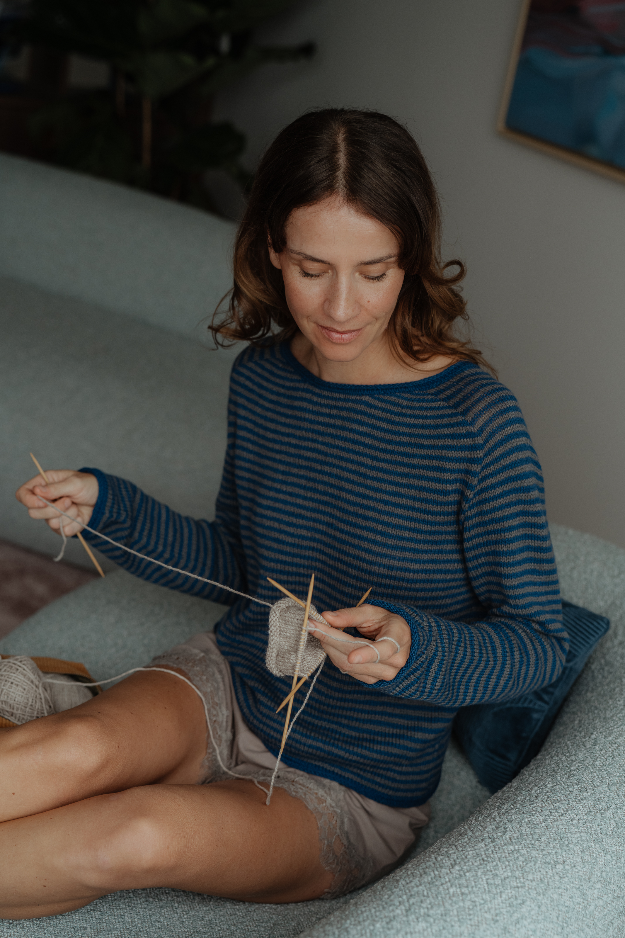 Strickanleitung Bonnie Blouse - Paula Strickt