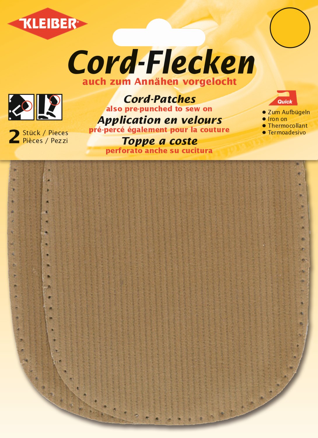 KLEIBER Cord-Flecken