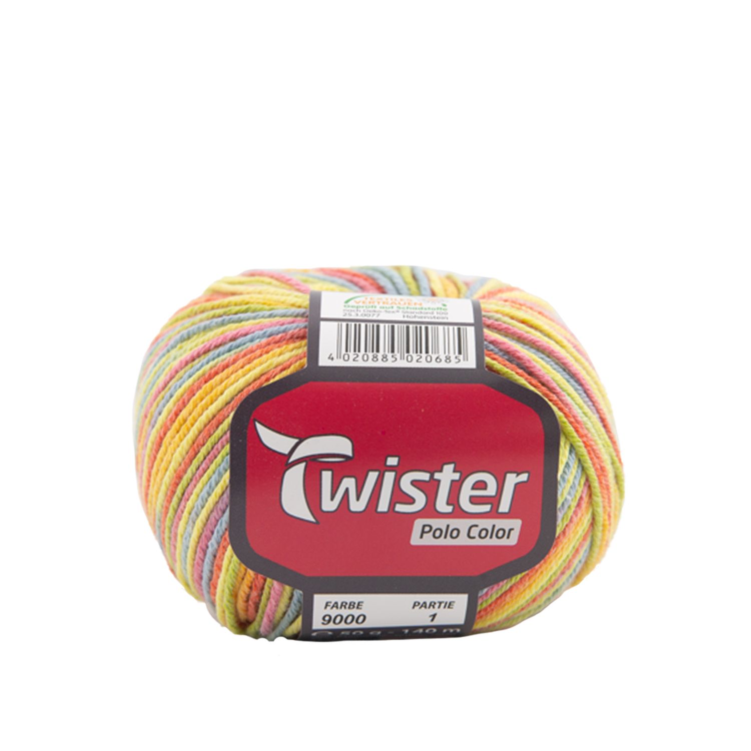 Twister Polo Color 50g 140m Baumwolle Polyacryl 