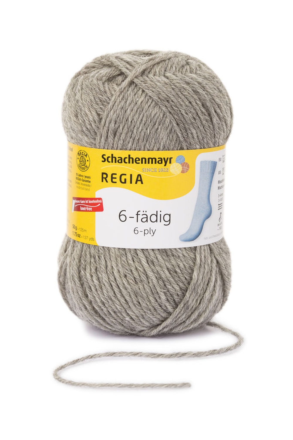 SMC Regia 6-fädig Uni 50g