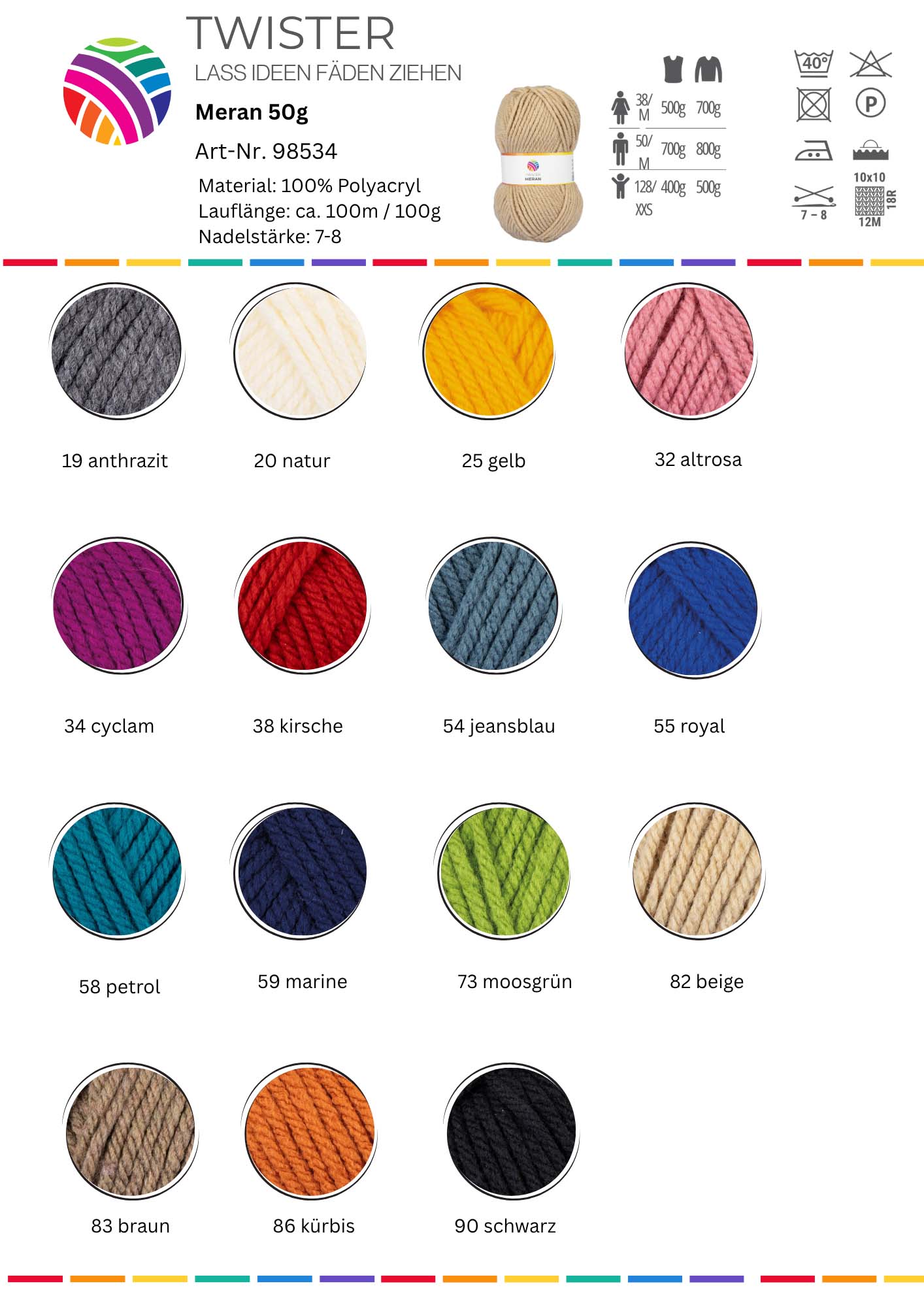 Twister Meran 100g