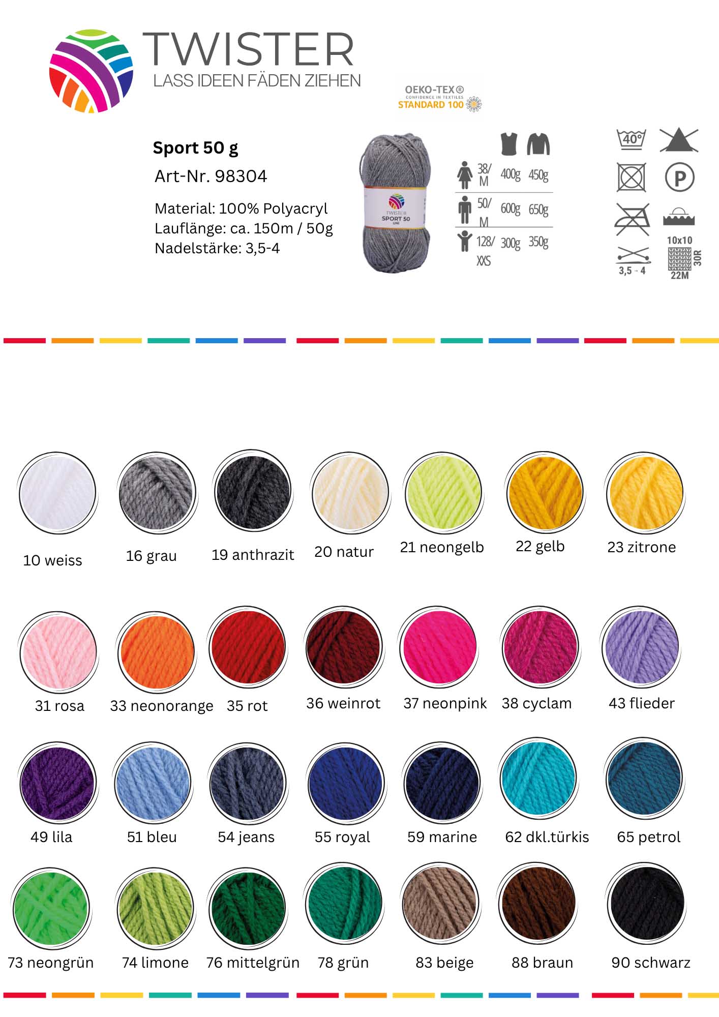 Twister Sport Uni 50g