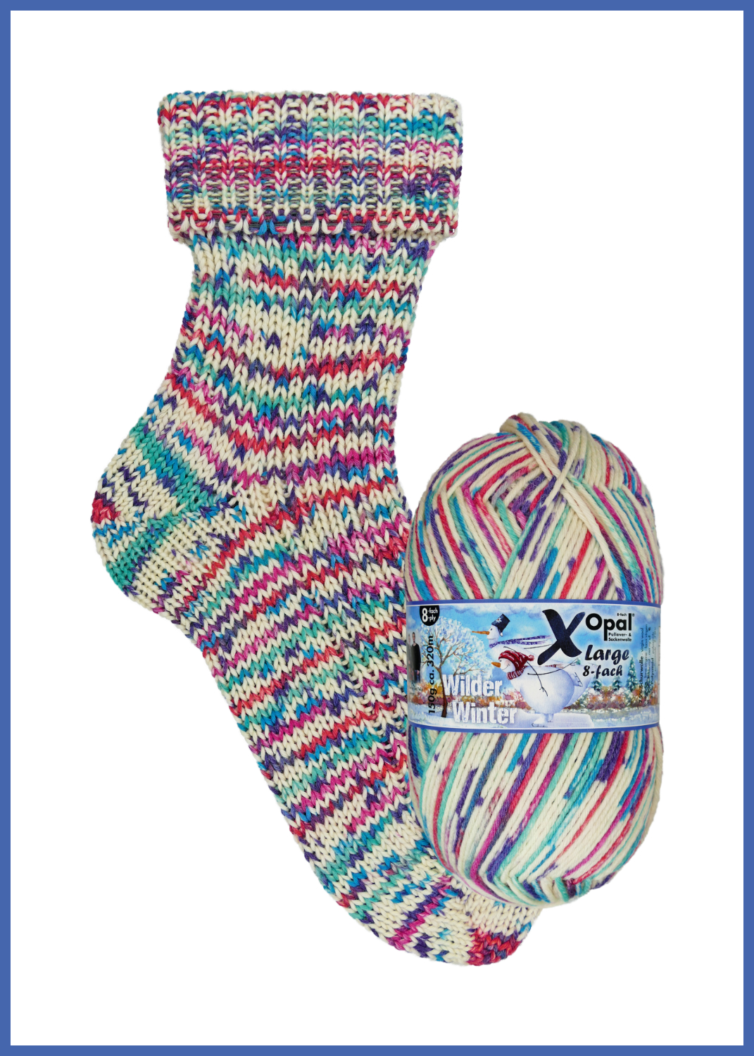 Xlarge Wilder Winter 8-fach 150g