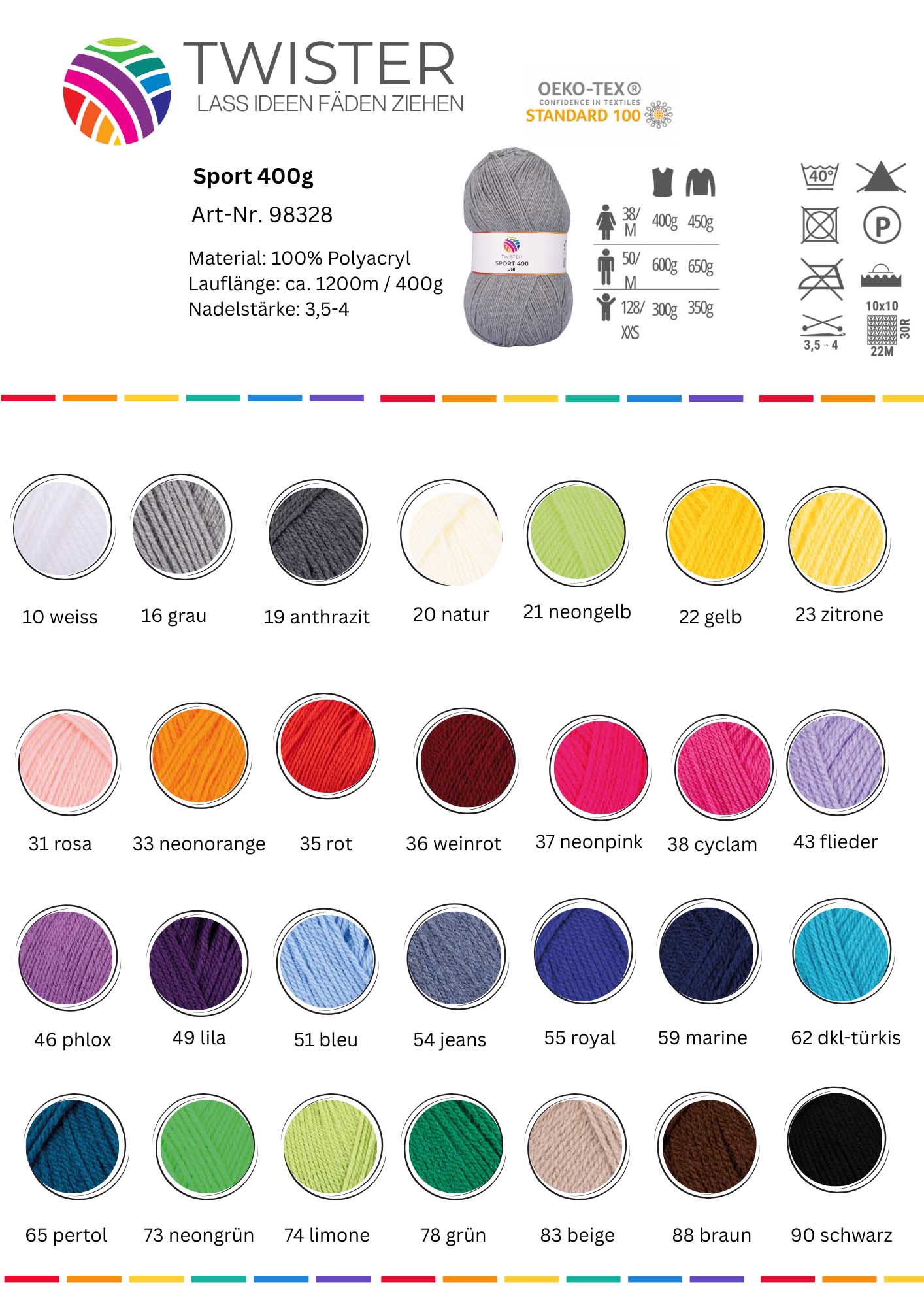 Twister Sport 400g