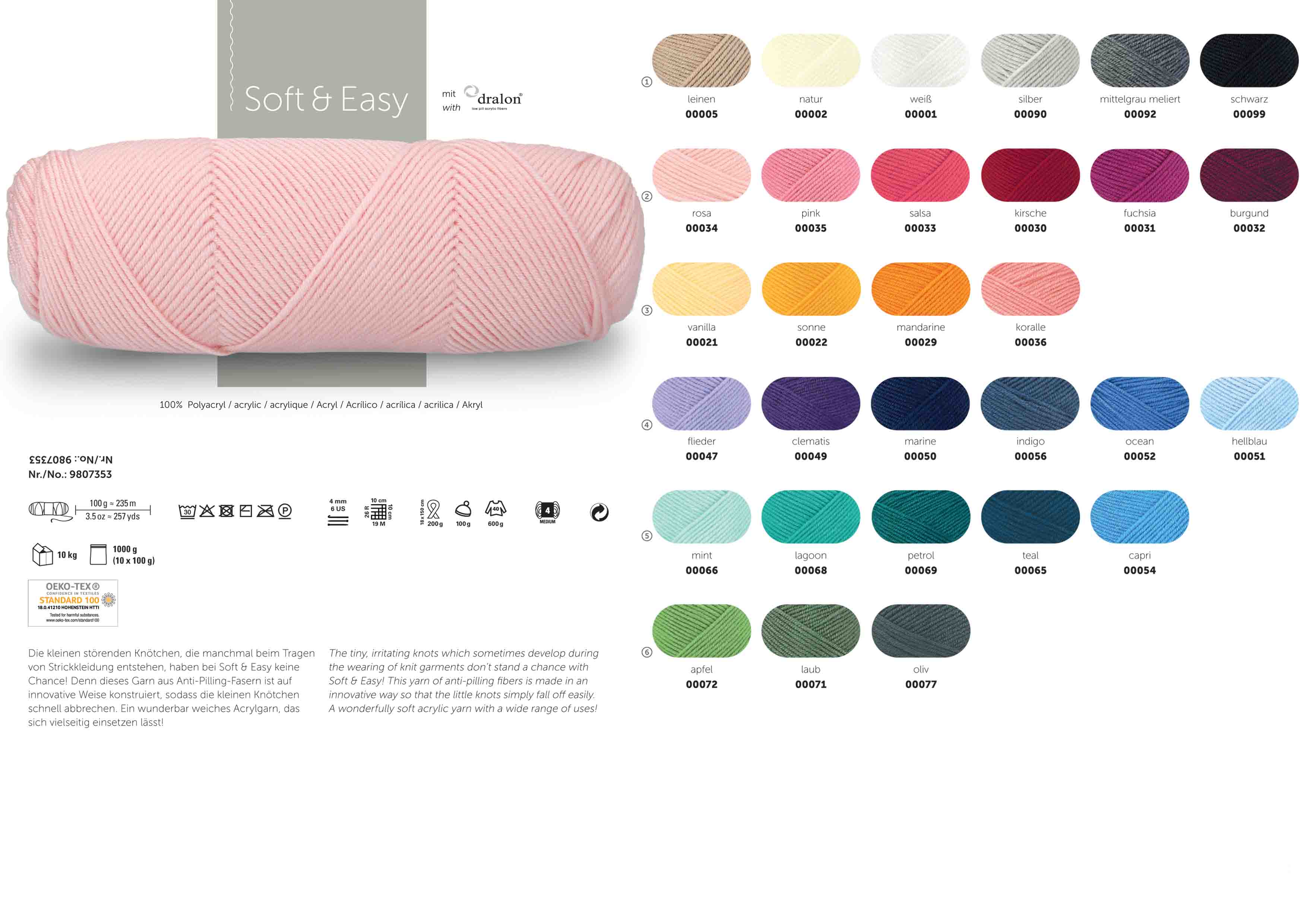 Schachenmayr Soft & Easy 100g