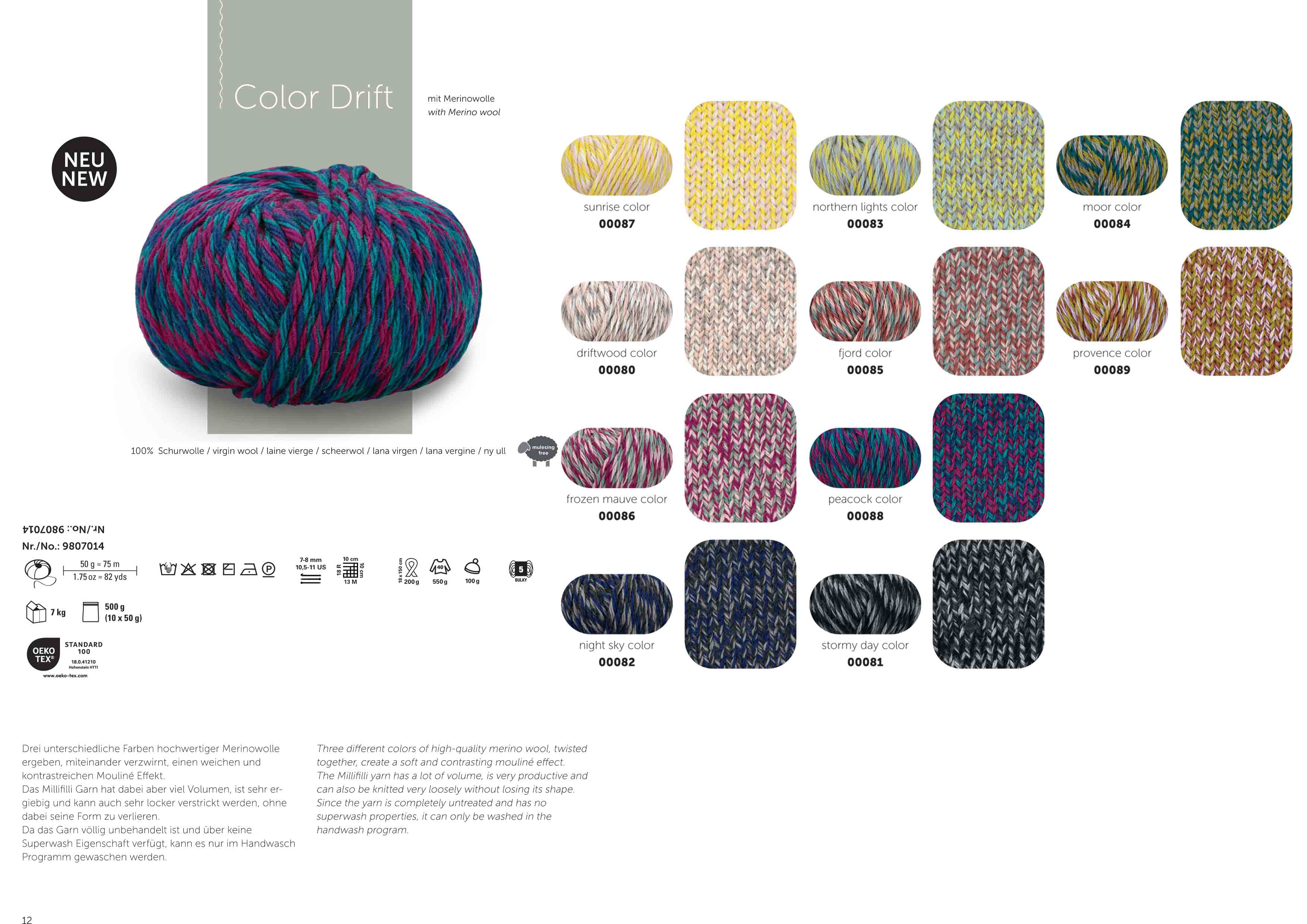 Schachenmayr Color Drift 50g
