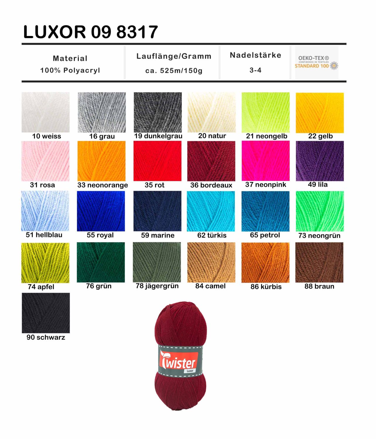 Twister Luxor 150g