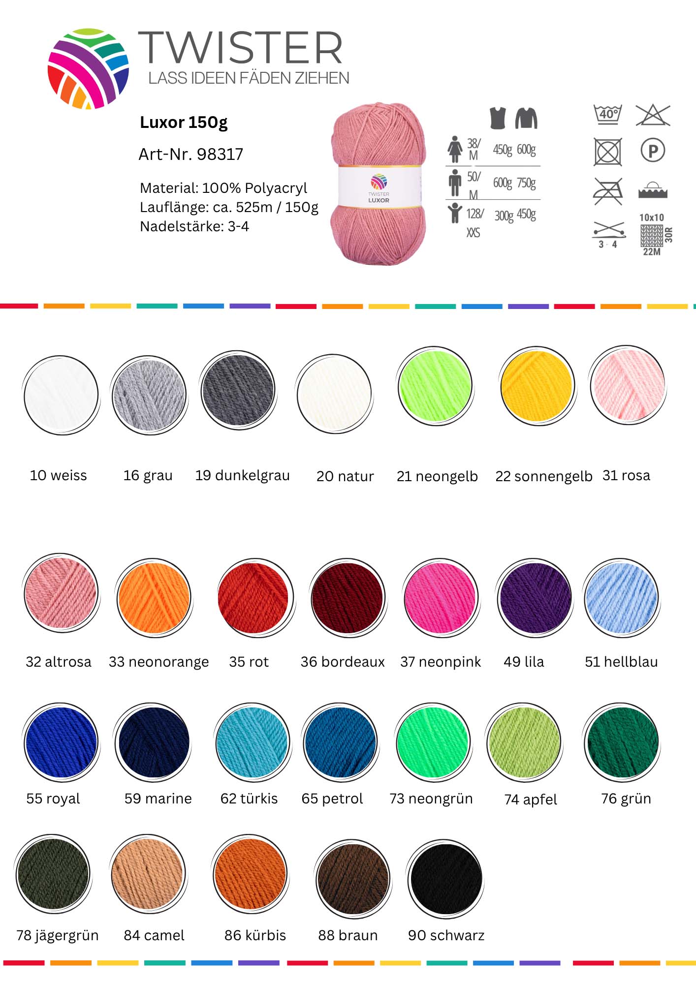 Twister Luxor 150g