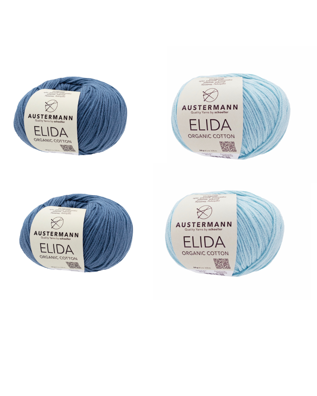 Austermann Elida Strickpaket Tuch "Artic"
