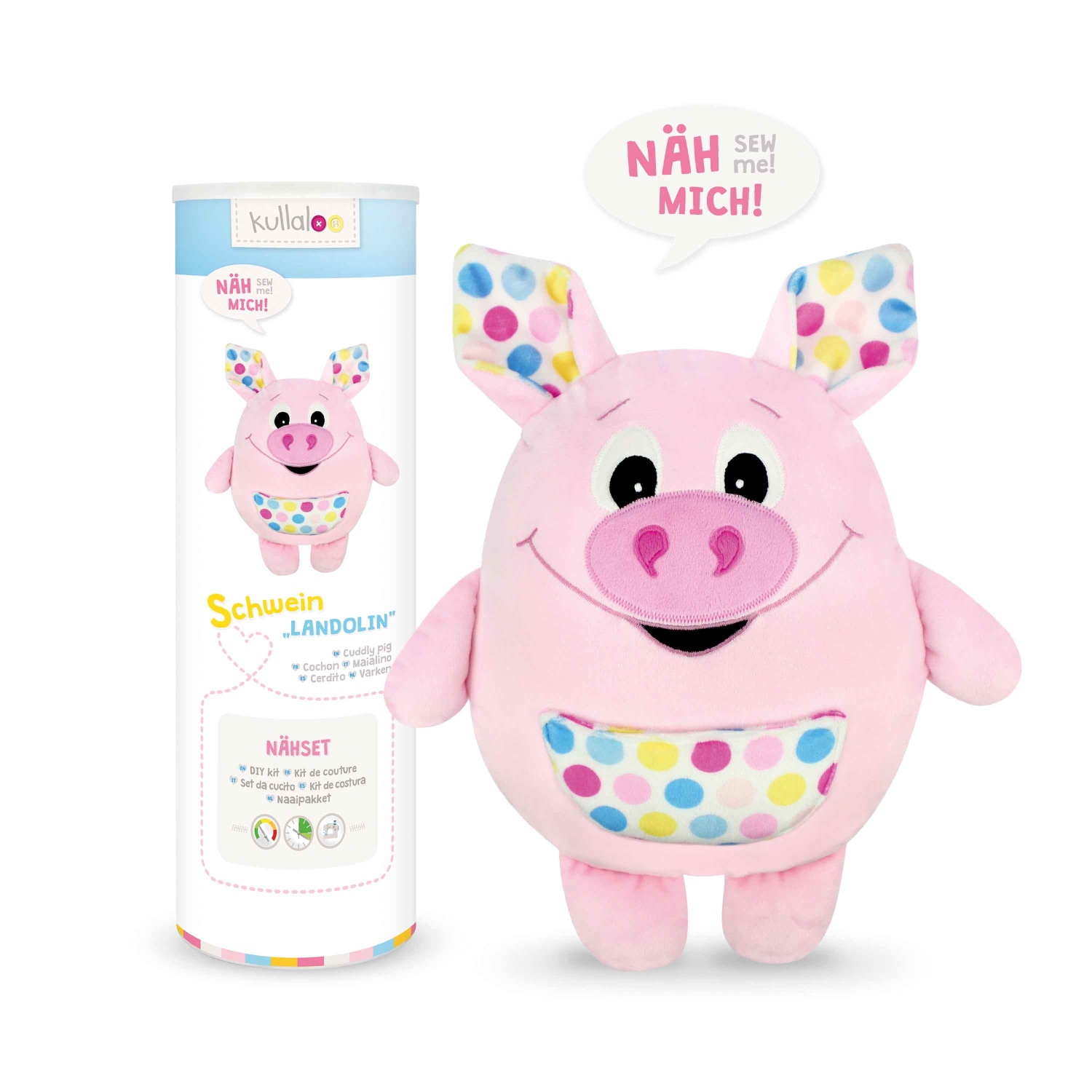 Schwein "Landolin, rosa