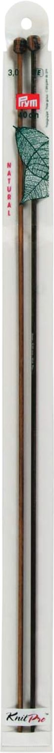 Jackenstricknadeln NATURAL farbig 40 cm 3,00 mm