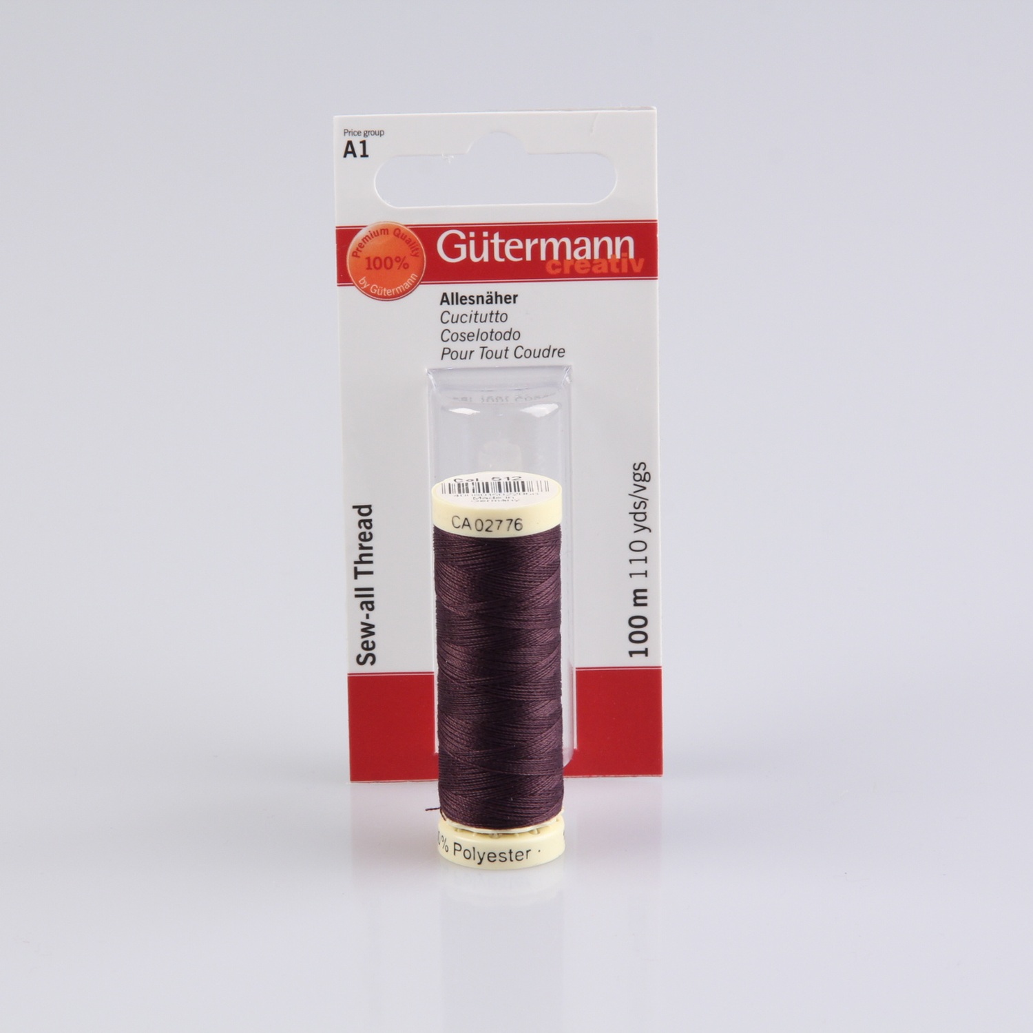 Gütermann Allesnäher 100m, Farbe 512 pflaume - SB